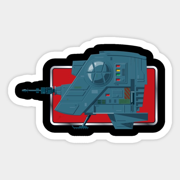 Int-4 Kenner Sticker by Staermose